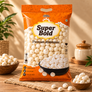 Super Bold Premium Raw Makhana (Red Pack)